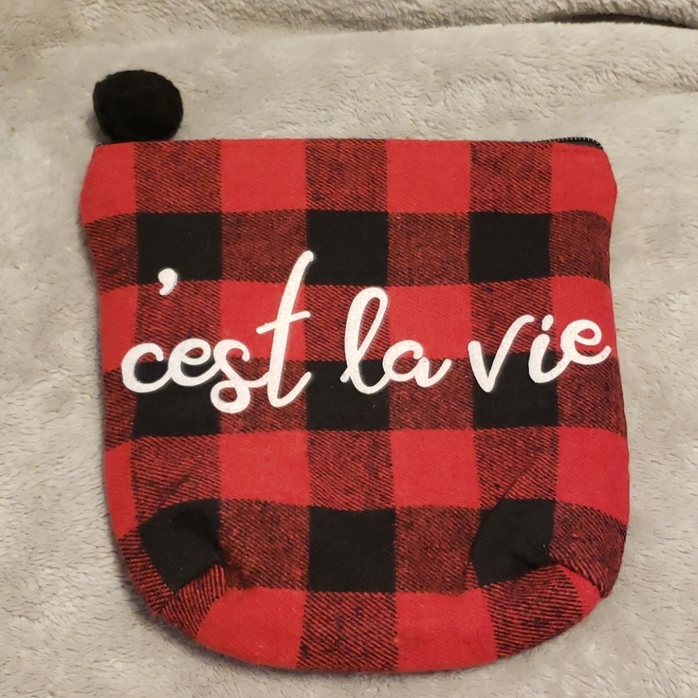 Cest la vie makeup small bag